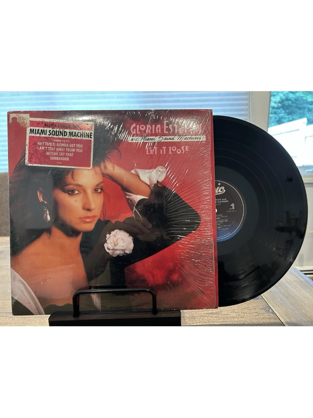 Gloria Estefan And Miami Sound Machine- Let It Loose Vinyl LP, Shrink W/Hype